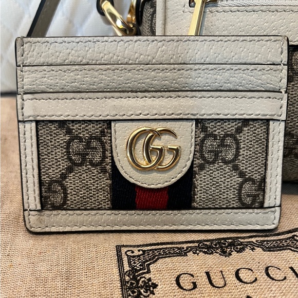 Authentic Ophidia GG card case - Picture 1 of 8